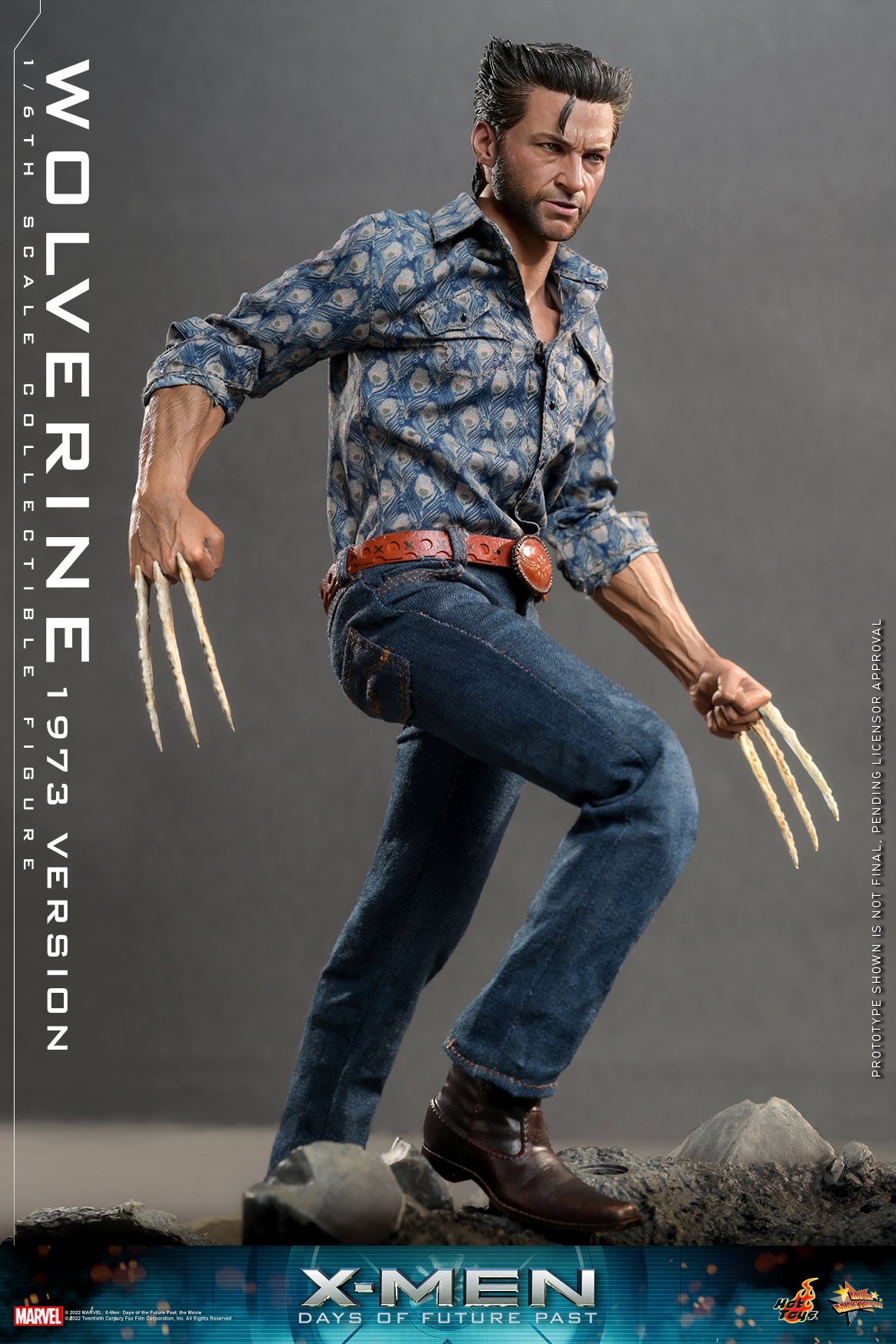 Hot Toys MMS659B 1/6 X-Men: Days of Future Past - Wolverine 1973 Version [Special Edition Bonus]