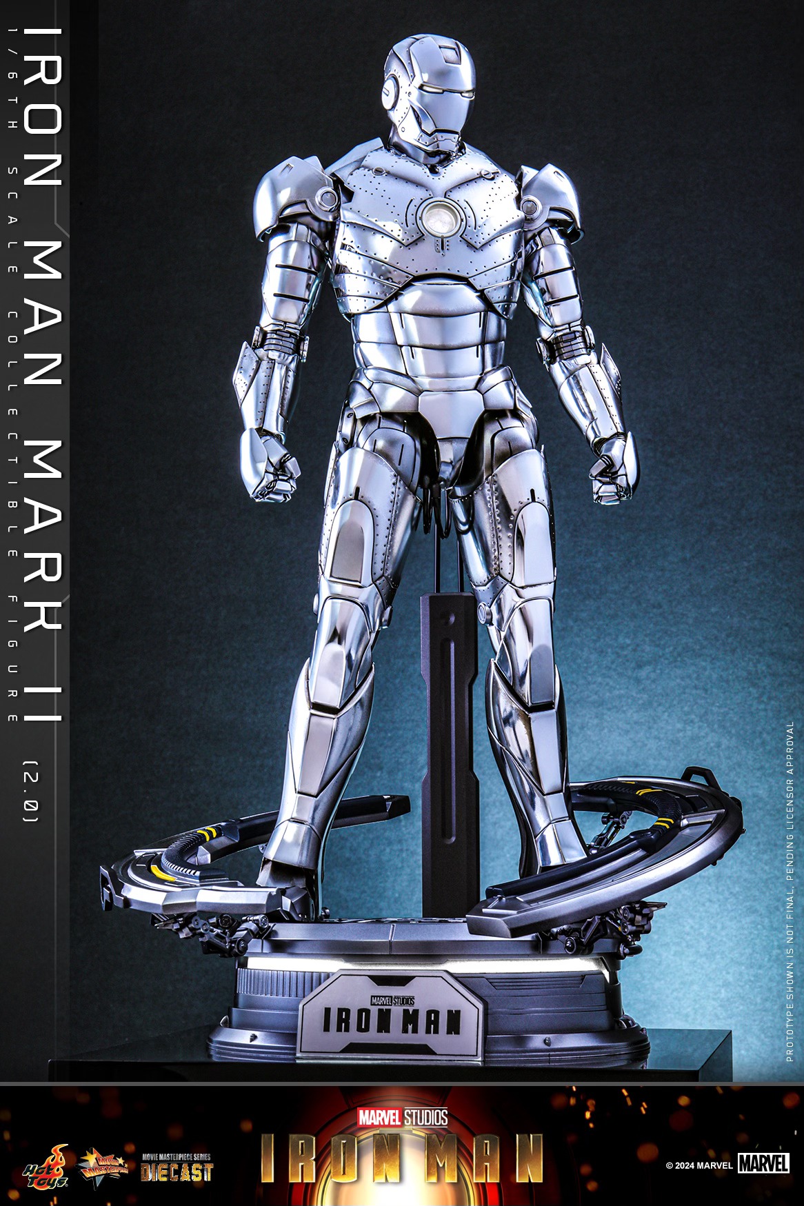 Hot Toys MMS733D59 1/6 Iron Man - Iron Man Mark II (2.0)