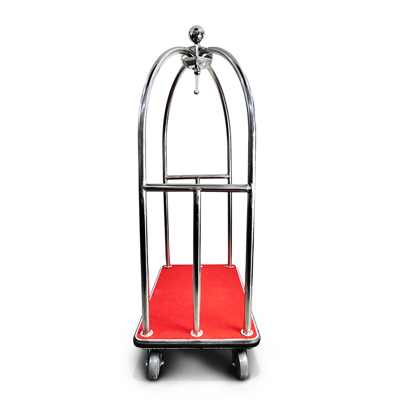 Stainless Luggage Trolley Style Bird cage (S) 0607-018