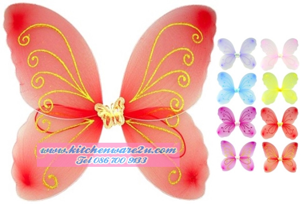 P09547 ปีกนางฟ้า ฟรุ้งฟริ้ง (ราคาส่งต่อ 1 โหล:12 ชุด:เฉลี่ย 15 บ/ชุด ขายส่งทุกอย่าง 20 บาท)