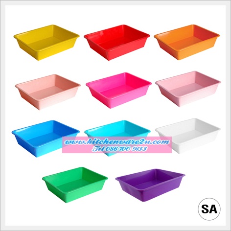P06553 กระบะพลาสติก (32.5 x 40 x 9.5 cm) เกรดห้าง No.335(ราคาส่งต่อ 1 โหล : 12ใบ:เฉลี่ย 95 บ/ใบ)