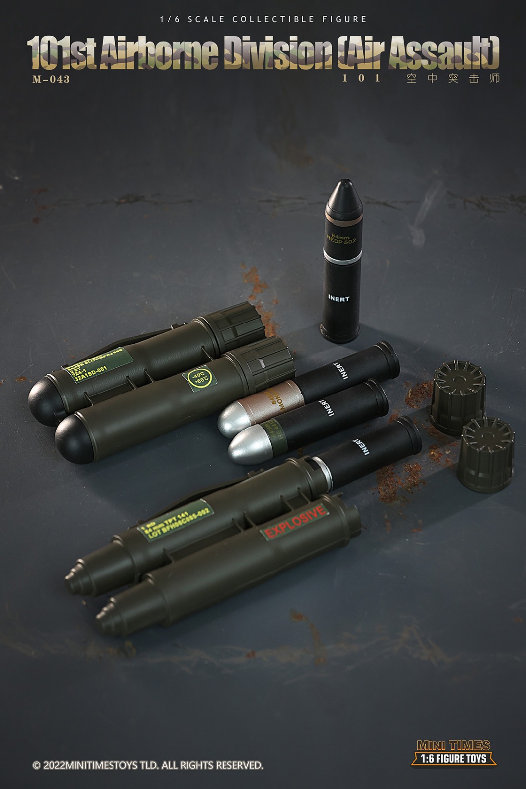 MINI TIME MT-M043 1/6 101st Airborne Division Air (Assault)