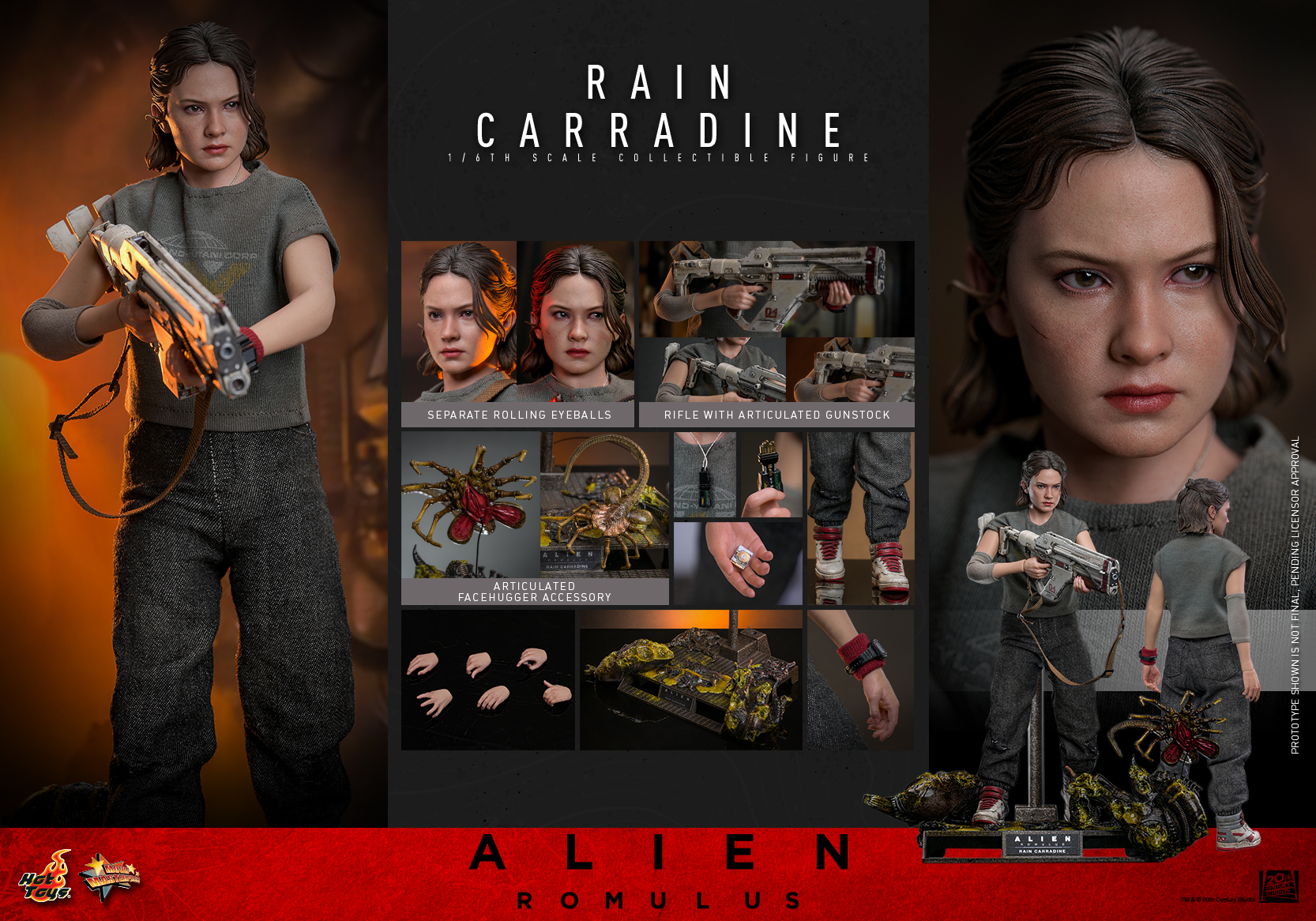 Hot Toys MMS793 Alien: Romulus - Rain Carradine
