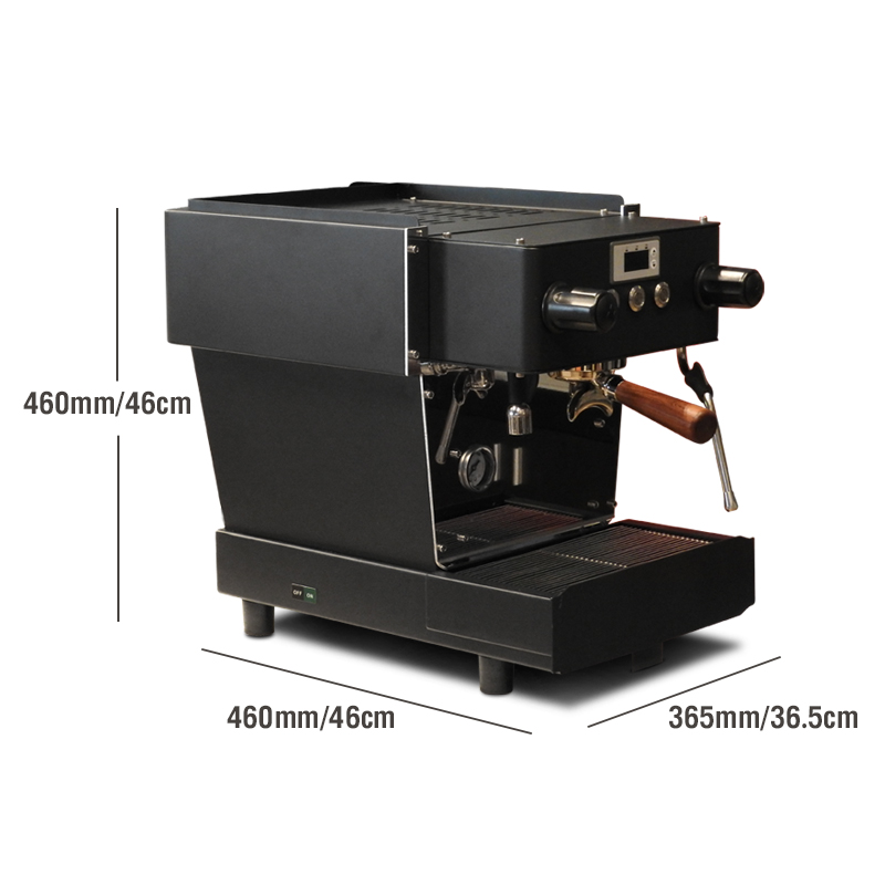 เครื่องชงกาแฟ 1 หัวชง PID ควบคุมอุณหภูมิน้ำและแรงดัน-หม้อต้ม 6 ลิตร