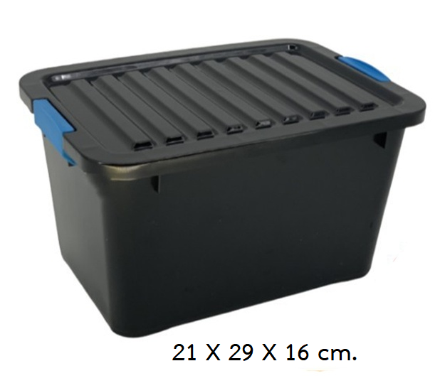 P12604 กล่องเอนกประสงค์ 5 ลิตร (21*29*16 cm) No.421 ราคาขายส่งต่อ 4 โหล : โหลละ 220 บาท