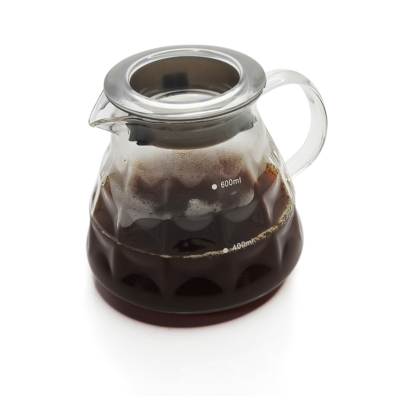 โถดริป โถแก้วรองน้ำกาแฟ 600 ml