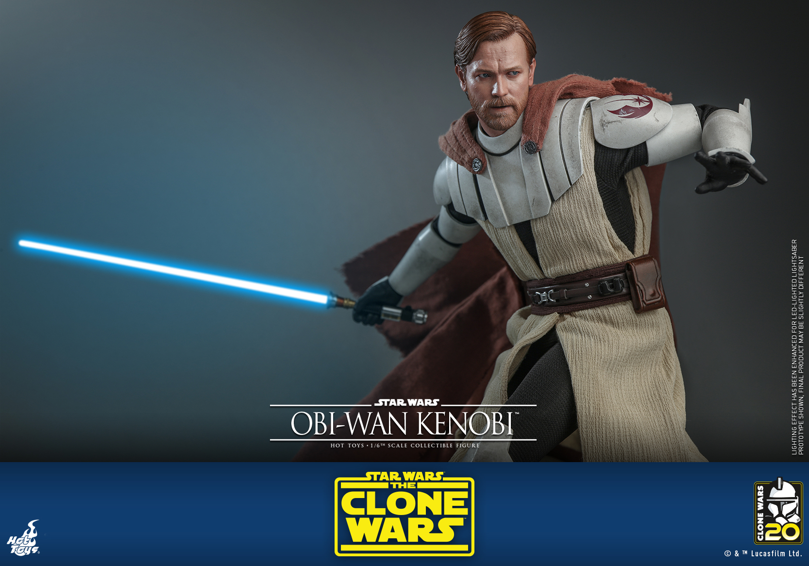 Hot Toys TMS095 1/6 Star Wars: The Clone Wars™ - Obi-Wan Kenobi™