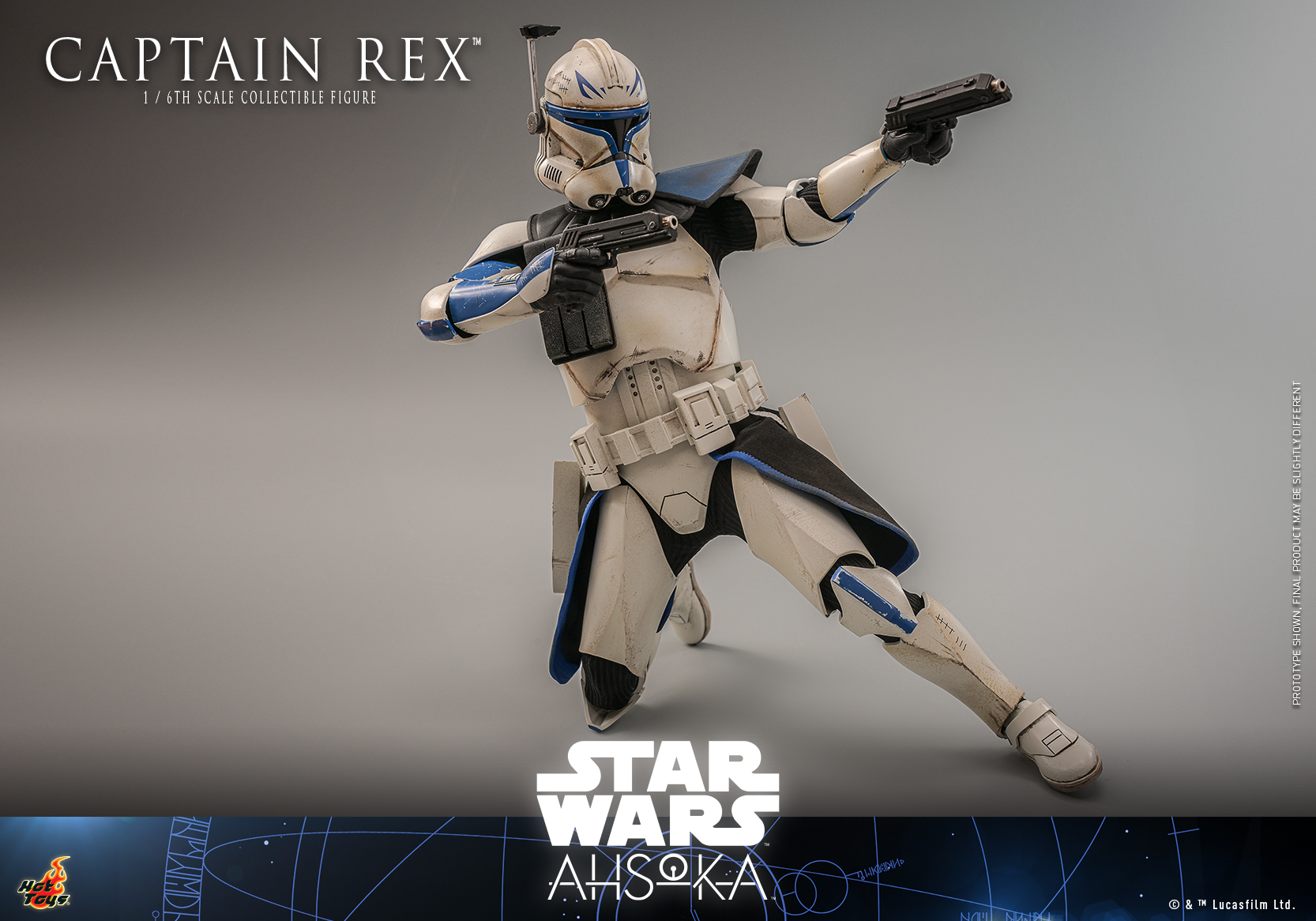 Hot Toys TMS119 1/6 Star Wars: Ahsoka™ - Captain Rex™