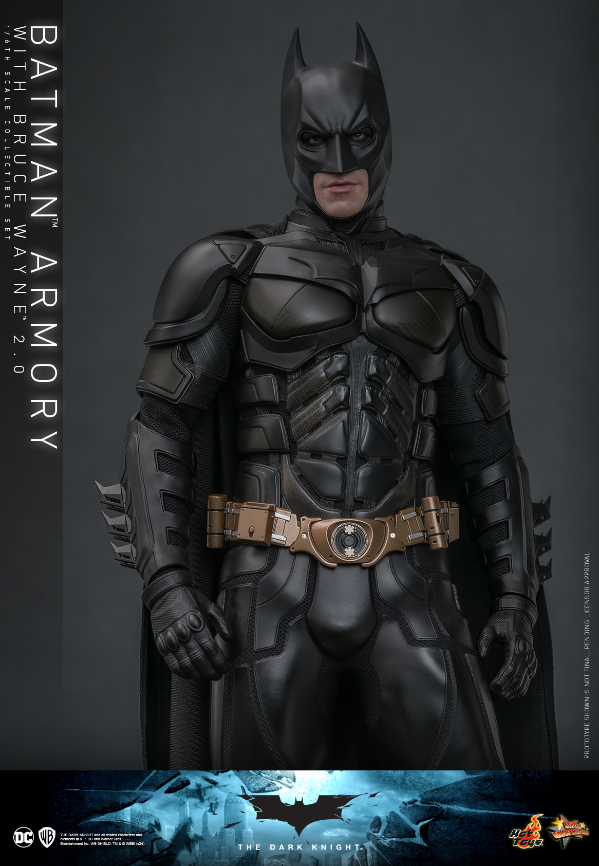 Hot Toys MMS750 The Dark Knight - Batman Armory with Bruce Wayne (2.0)