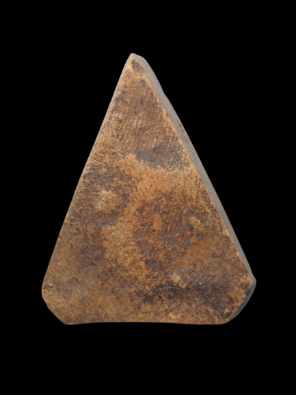 F164 พระท่านพ่อลี พิมพ์ห้าเหลี่ยม เนื้อดินเผา วัดอโศการาม ปี2500