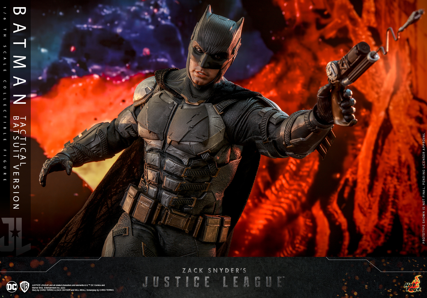 Hot Toys TMS085 1/6 Zack Snyder's Justice League - batman (Tactical Batsuit Version)