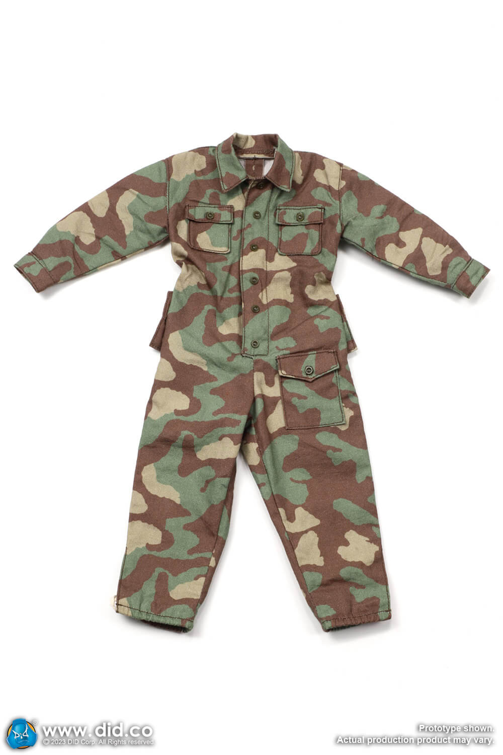 DID D80169 1/6 WWII German 12th SS Panzer Division MG42 Gunner – Otto