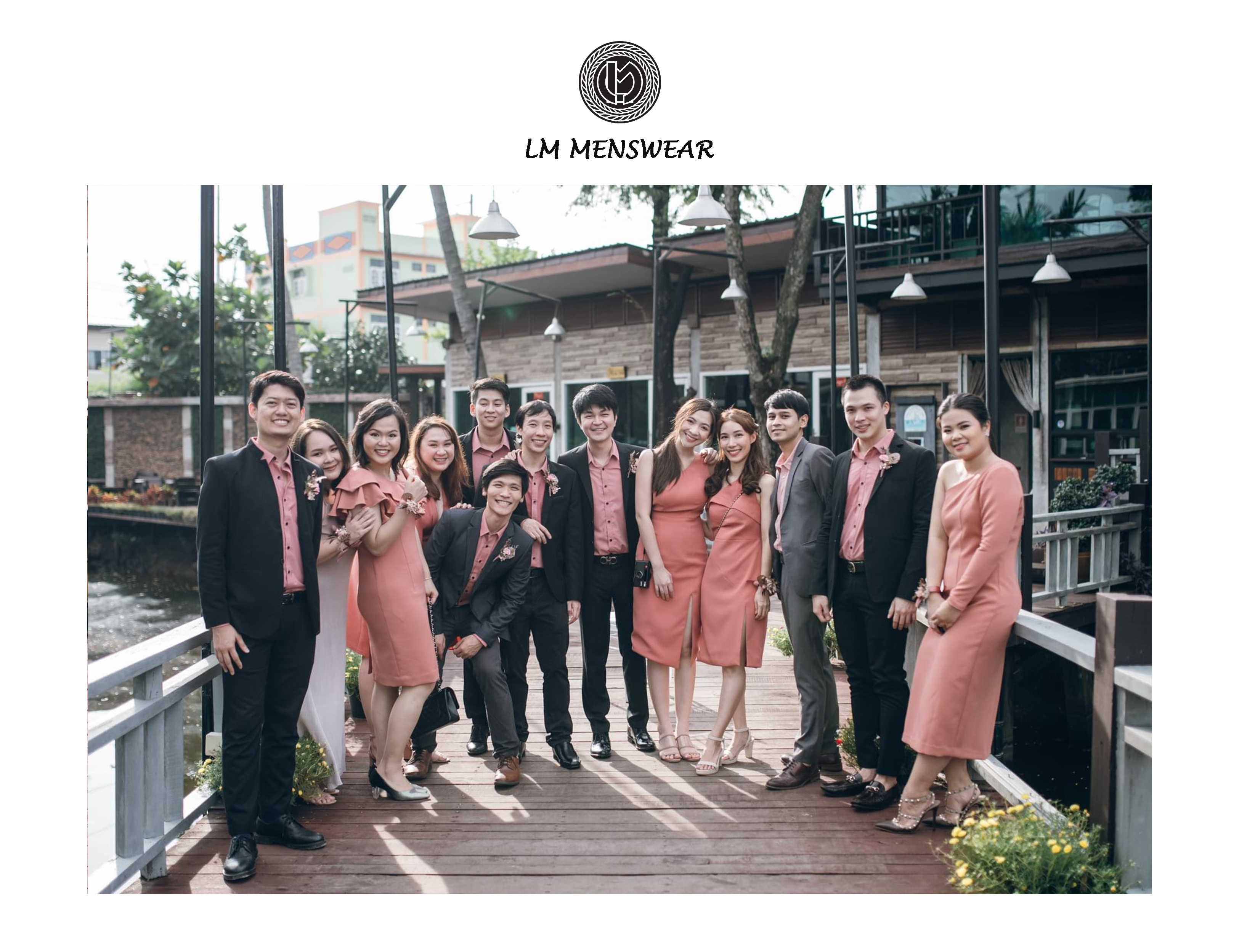 เสื้อเชิ้ต สีชมพูพาสเทล Pastel Pink (Standard Collar)