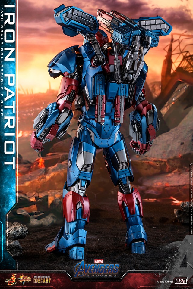 Hot Toys MMS547D34 Avengers: Endgame 1/6 Iron Patriot