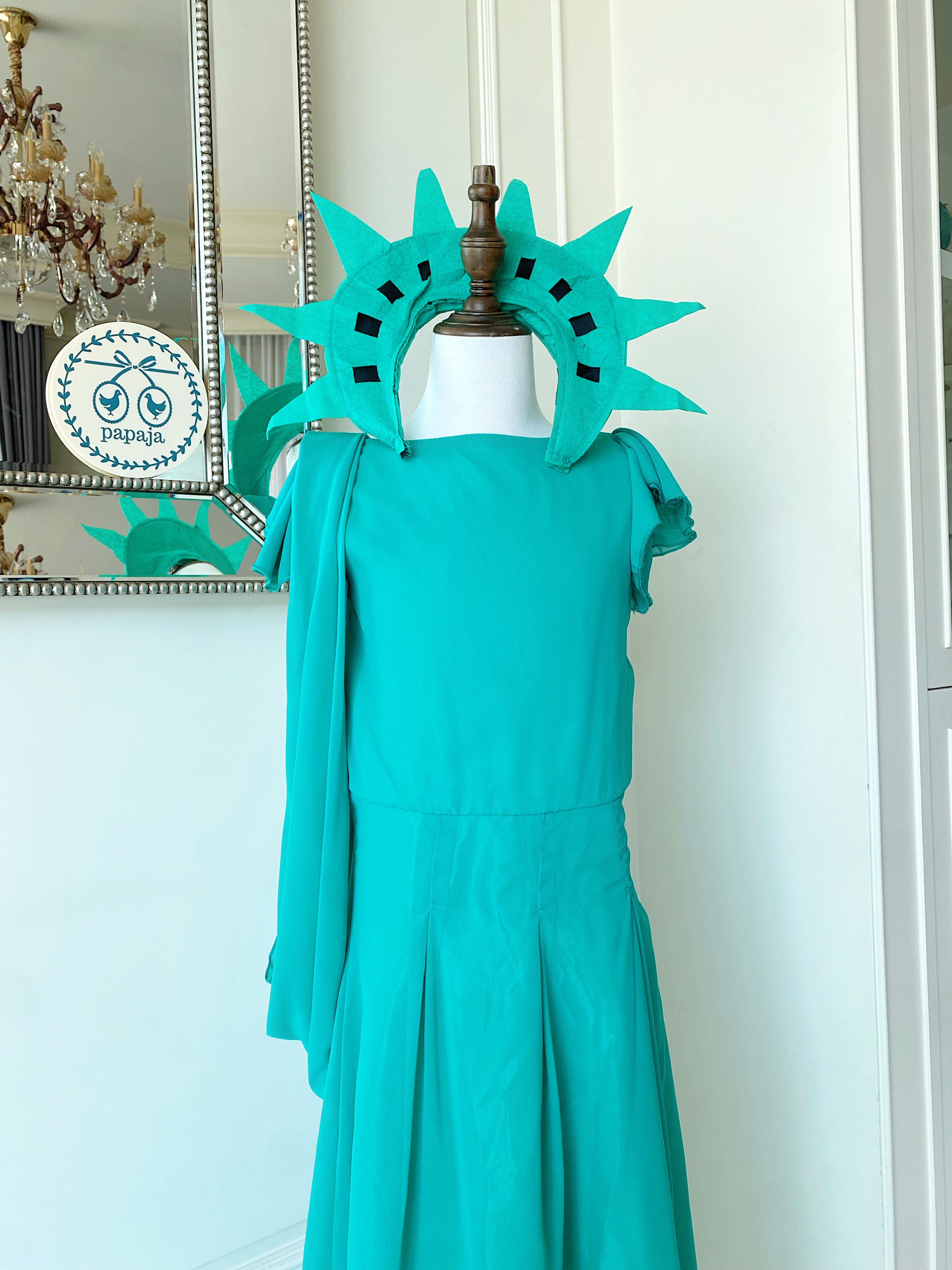 ชุดคอสเพลย์ ชุดประจำชาติอเมริกา ชุดเทพีสันติภาพ (USA)