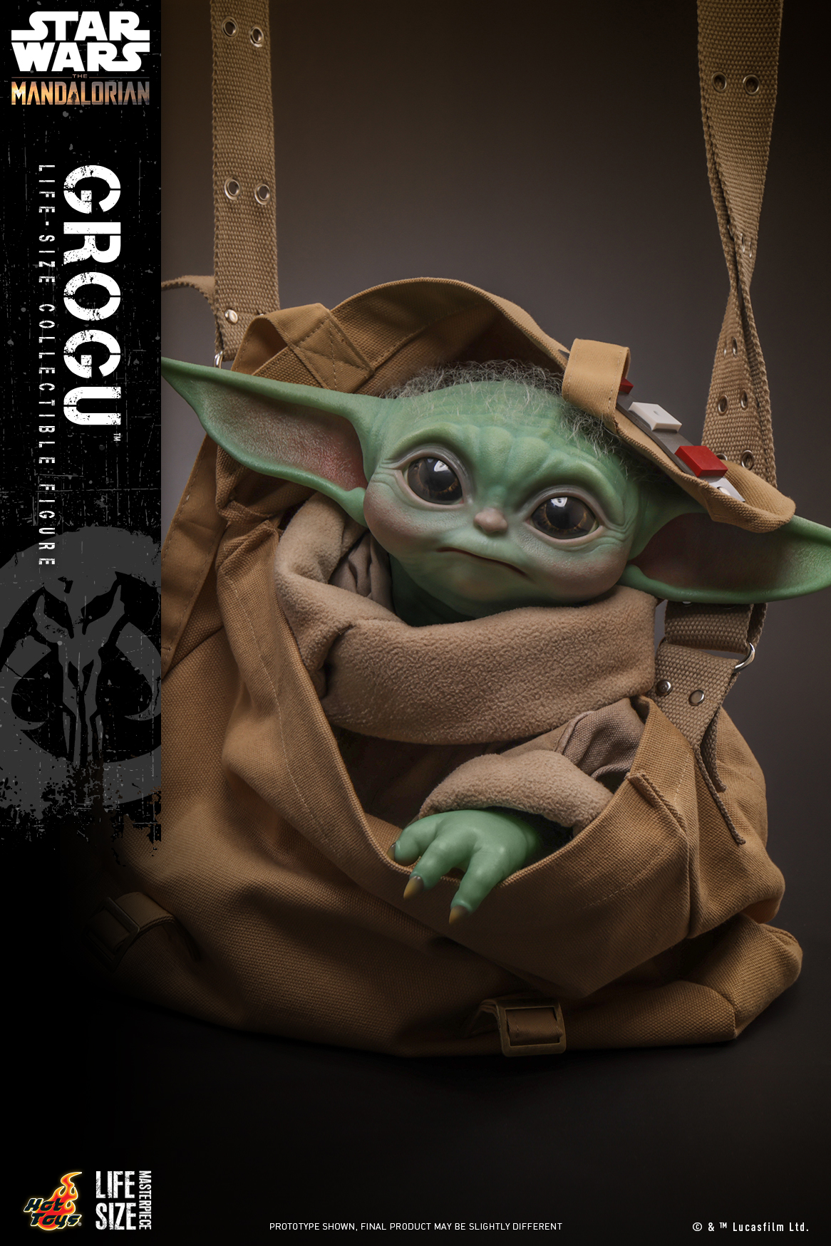 Hot Toys LMS015 The Mandalorian - Grogu (Life-Size)