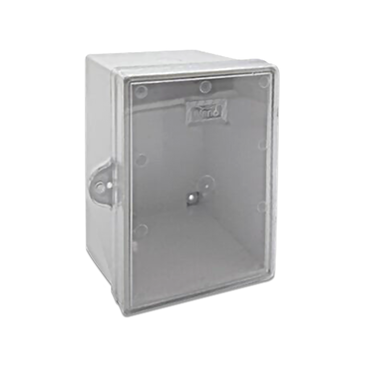 NANO ตู้กันน้ำพลาสติก ขนาด 4.5x6.5x3.5" สีขาว(ฝาใส) รุ่น NANO-11CW (20 ชิ้น/กล่อง)