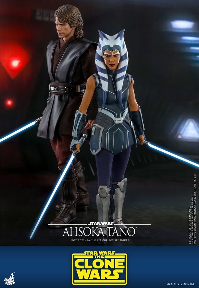 Hot Toys TMS021 1/6 Star Wars: The Clone Wars™ - Ahsoka Tano™