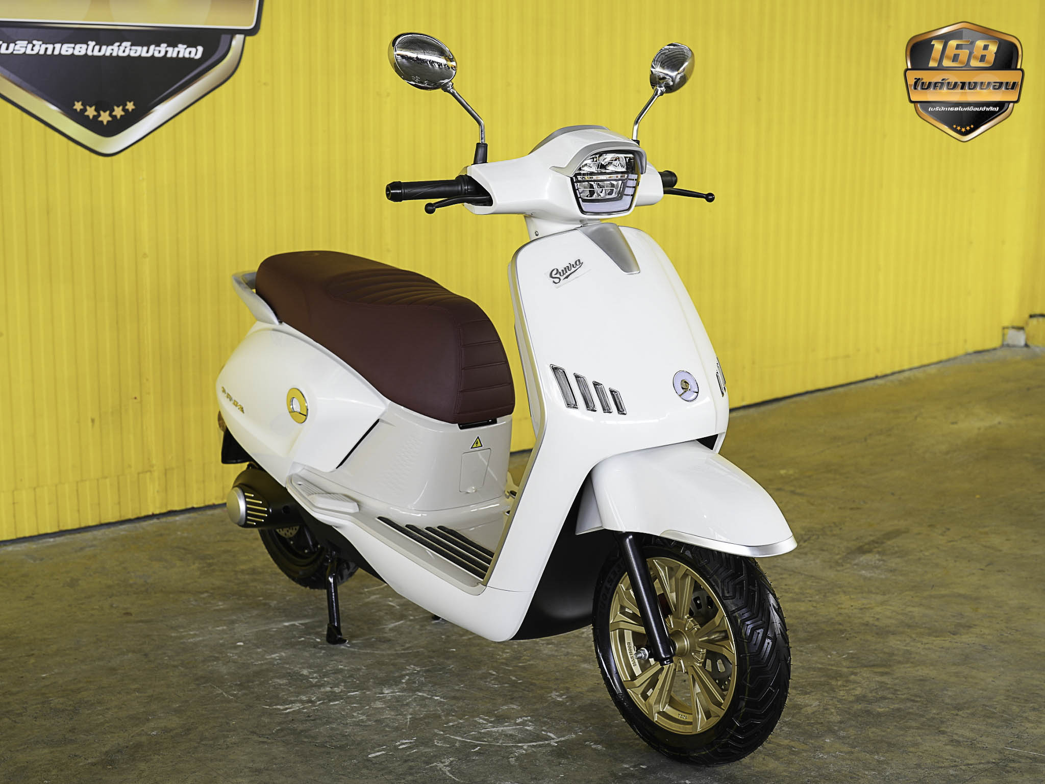 รถจักรยานยนต์ไฟฟ้า 𝗦𝗨𝗡𝗥𝗔 𝗙𝗨𝗧𝗨𝗥𝗘 2025 ฟรีดาวน์ ออกรถใช้เงิน 0 บาท