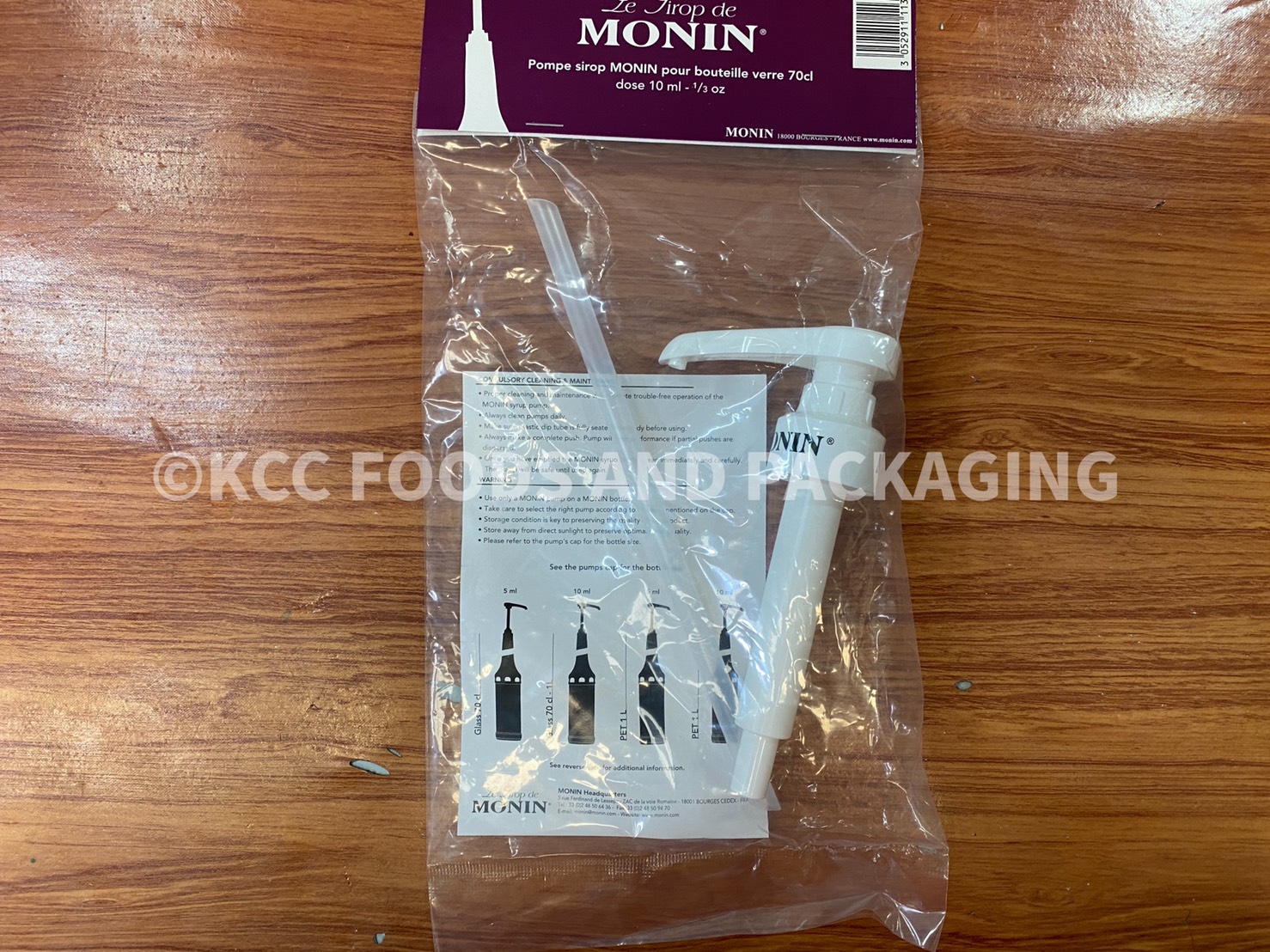 หัวปั๊ม MONIN (10 ml.)