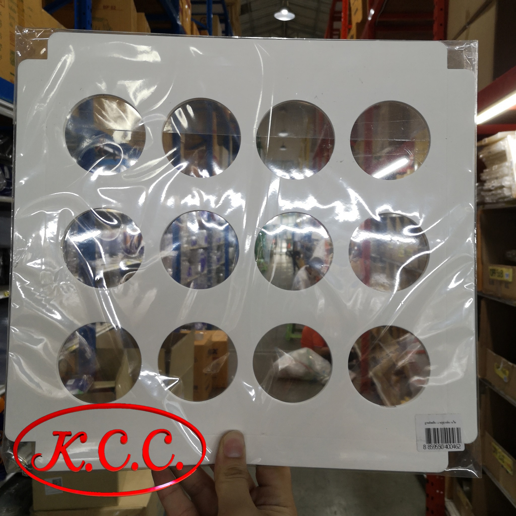 ฐานคัพเค้ก 12 หลุม แพ็ค 10 ใบ