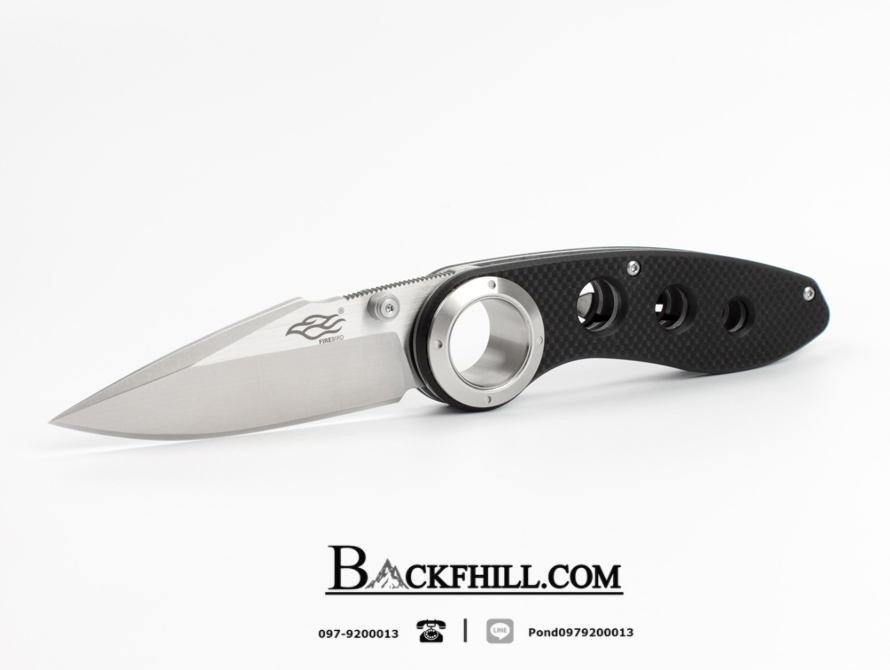 มีดพับ Ganzo กานโซ่ รุ่น Ganzo F708 ด้ามสีดำ ของแท้ 100%