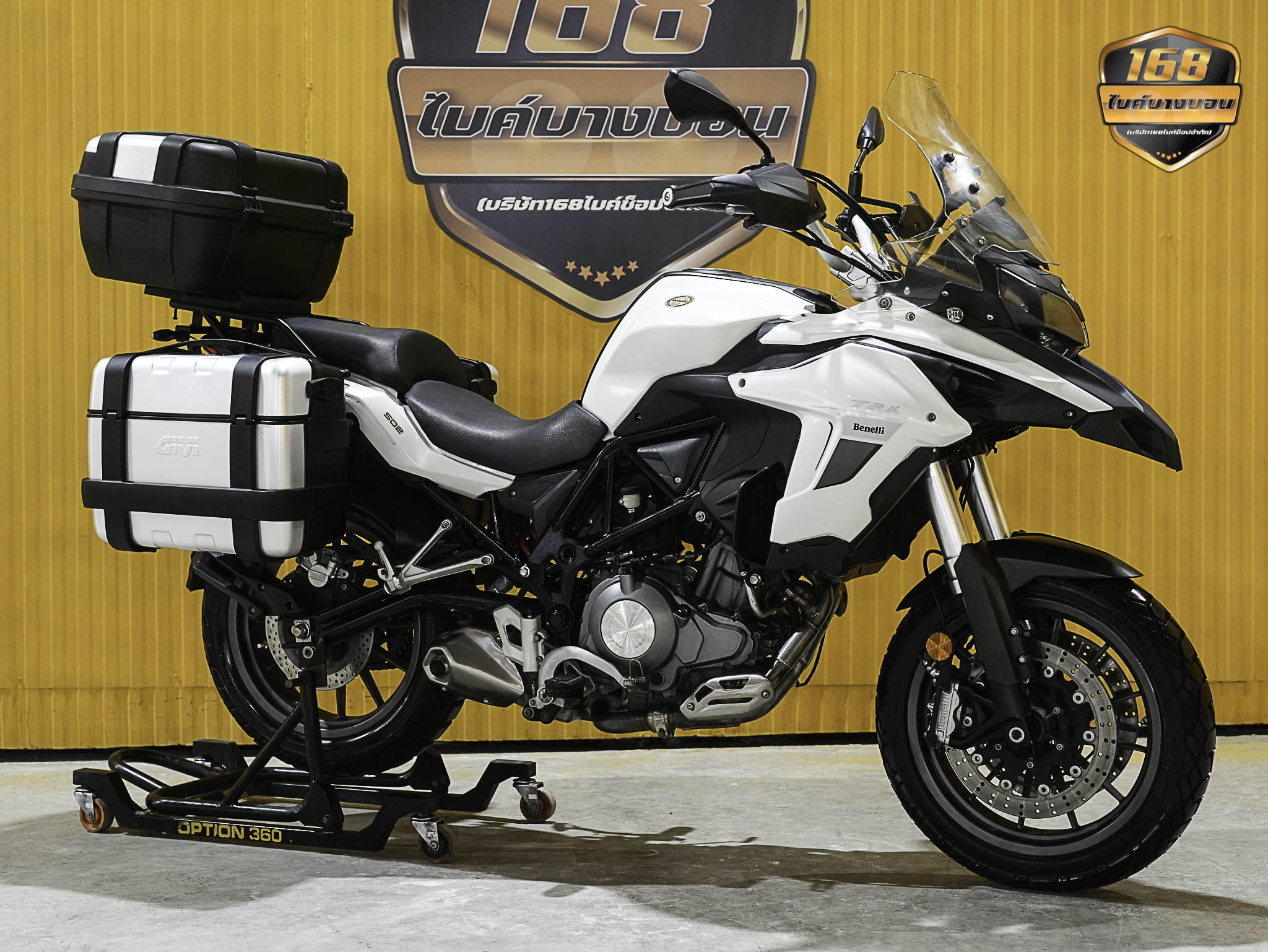 Benelli TRK 502 ปี 2018 ใช้ดาวห์เริ่มต้นที่ 19,000 บ.