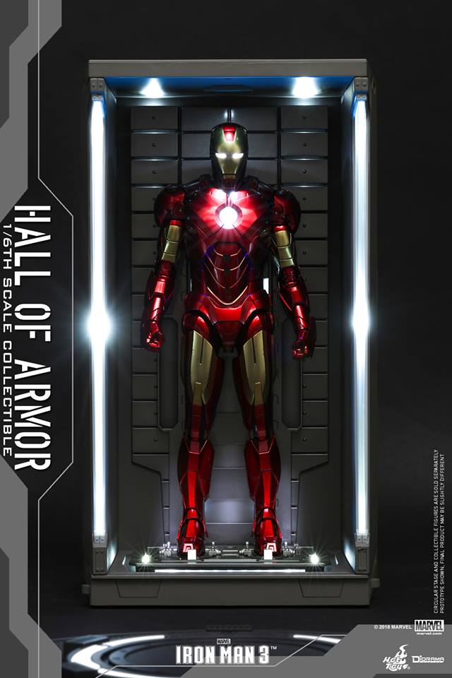 Hot Toys DS001C IRON MAN 2 - HALL OF ARMOR (Set of 7)