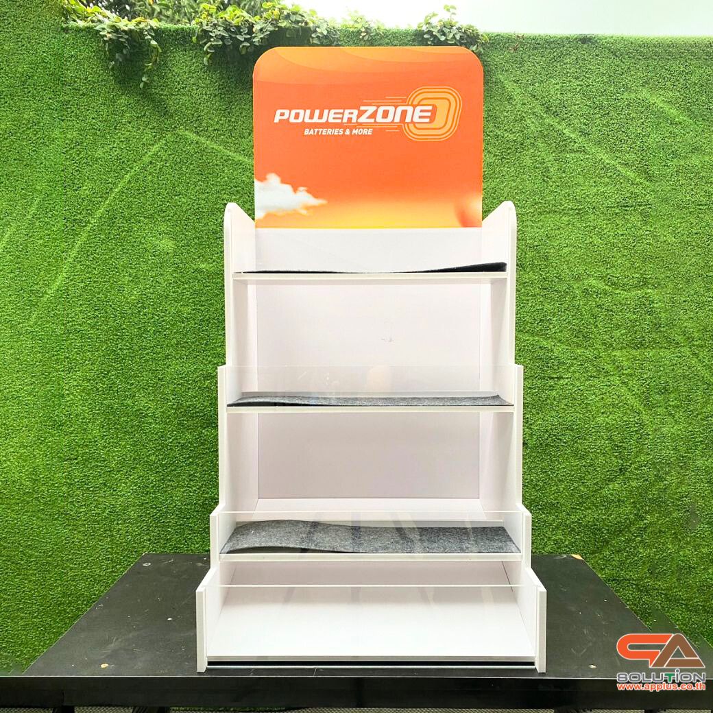 เช่าเกมส์ยิงเป้านิ่ง ตั้งโต๊ะ ขนาด (W)40 x (D)40 x (H)90 cm. พร้อมเป้านิ่ง 4 แผ่น 3 ชุด และปืนกระสุนโฟม 1 กระบอก