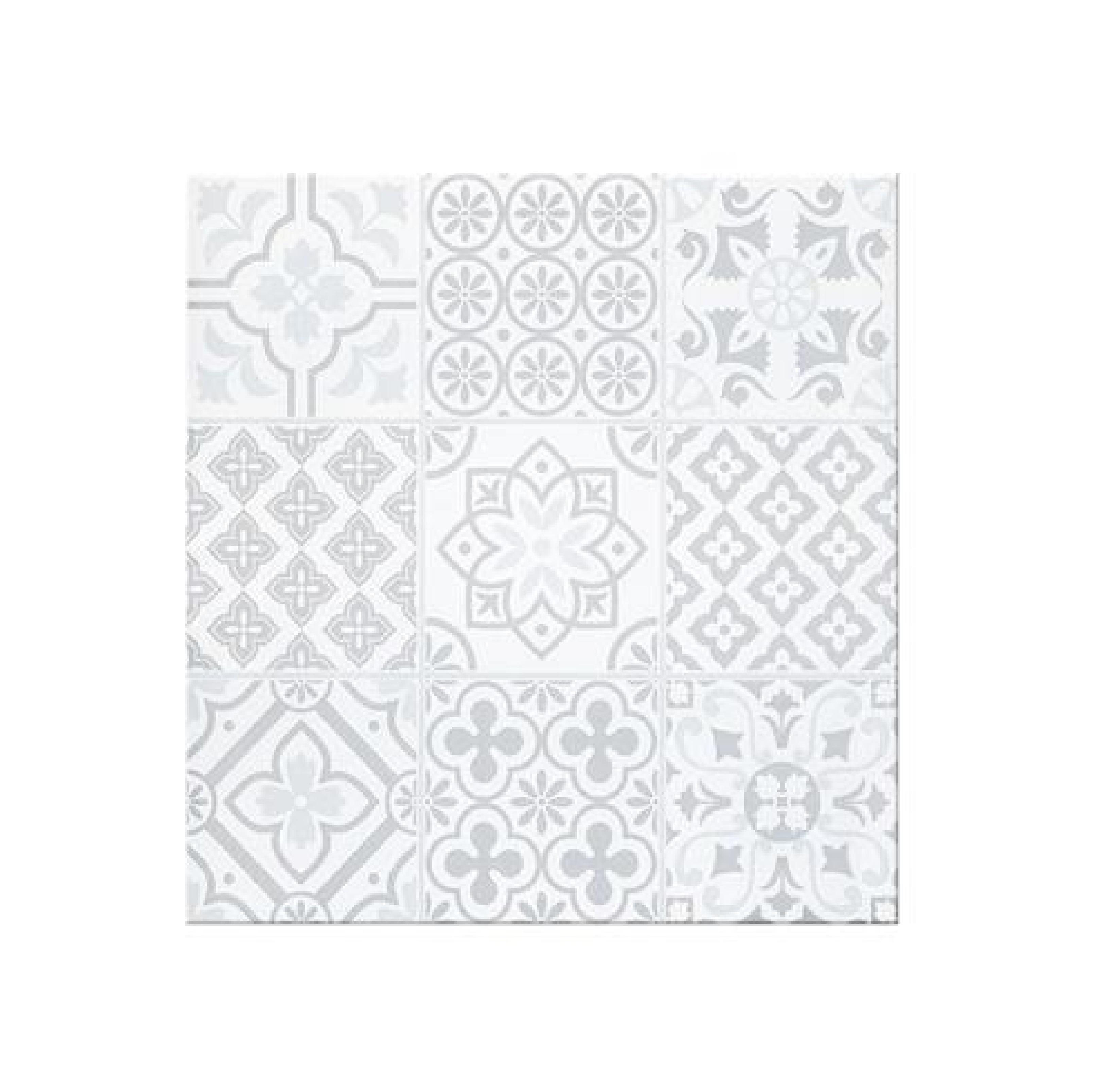 กระเบื้องพื้น COTTO รุ่น อัลเคมิสท์ ขนาด 40 x 40 ซม. (กล่อง 6 แผ่น) สีขาว