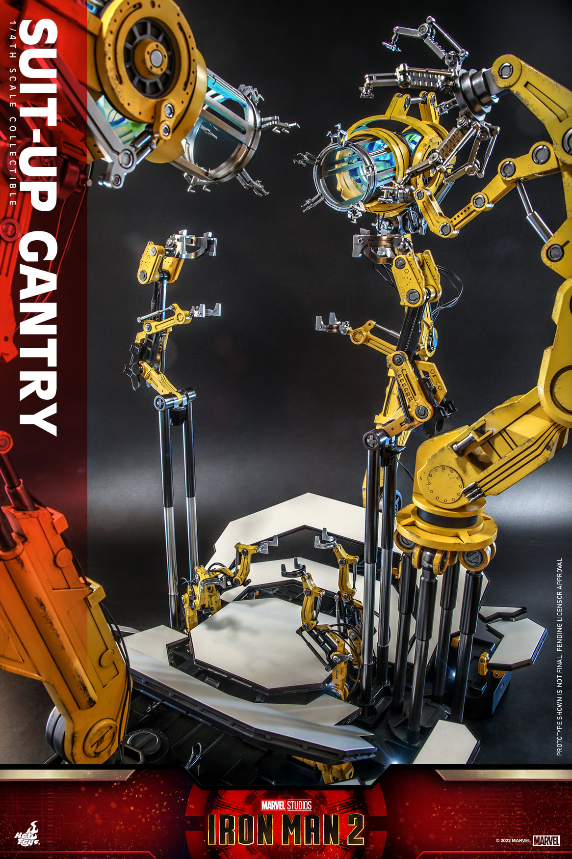 Hot Toys ACS012 1/4 Iron Man 2 - Suit-Up Gantry