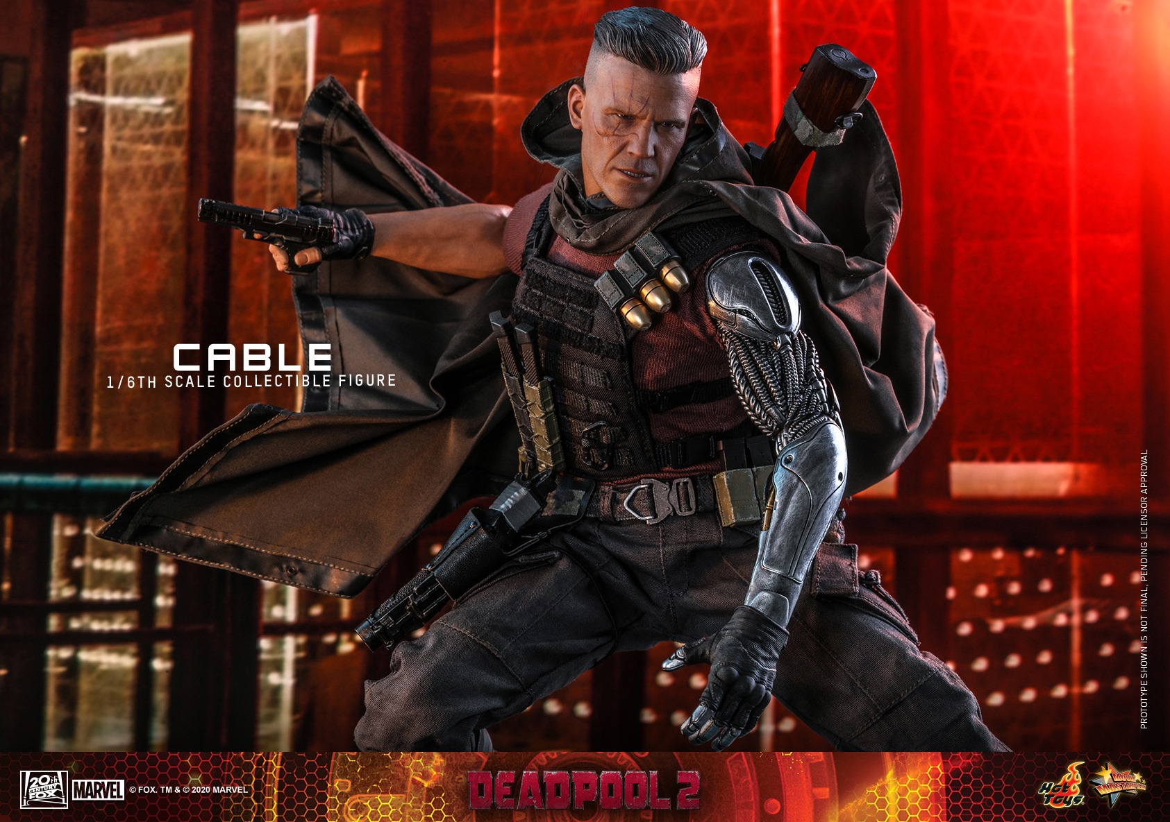 Hot Toys MMS583 1/6 Deadpool 2 - Cable (Special Edition Bonus)