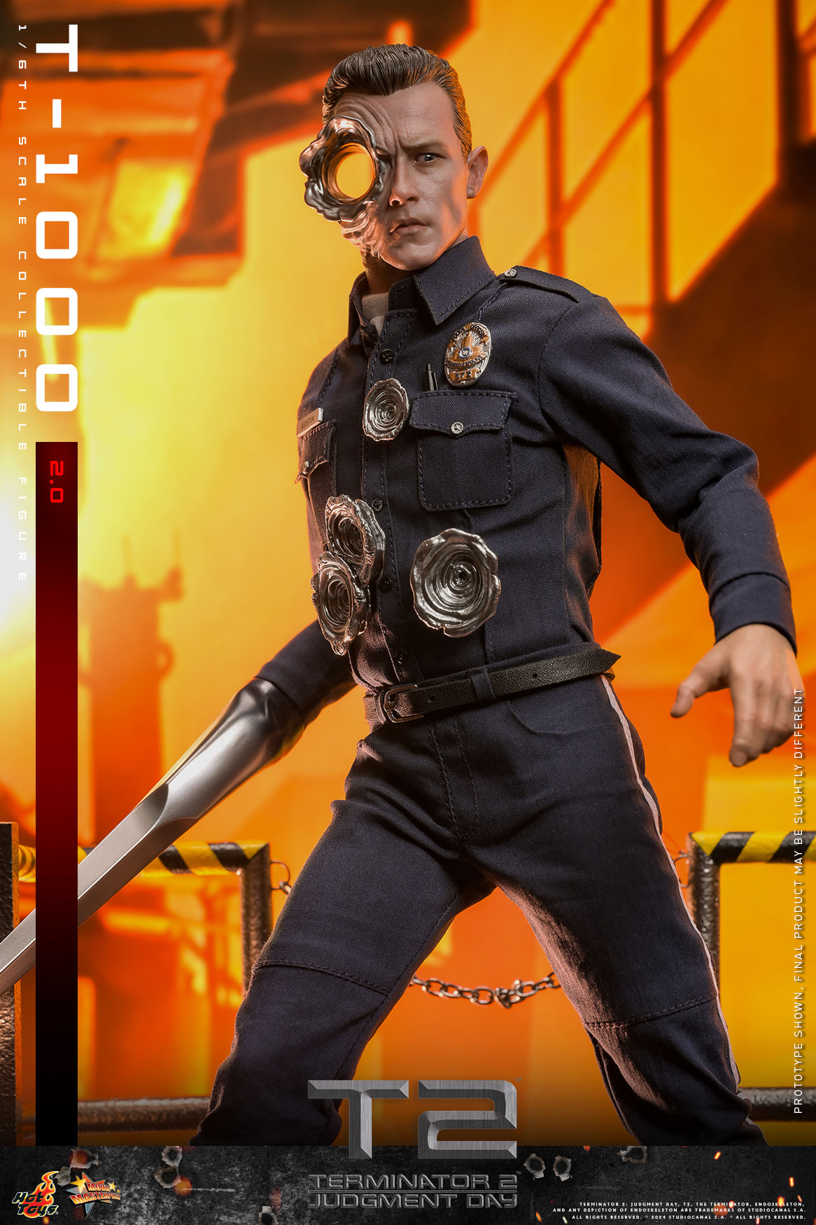 Hot Toys MMS774 Terminator 2: Judgment Day - T-1000 (2.0)