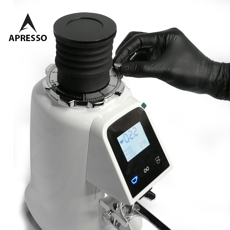 Digital touch screen coffee grinder machine -Burrs 64 mm.