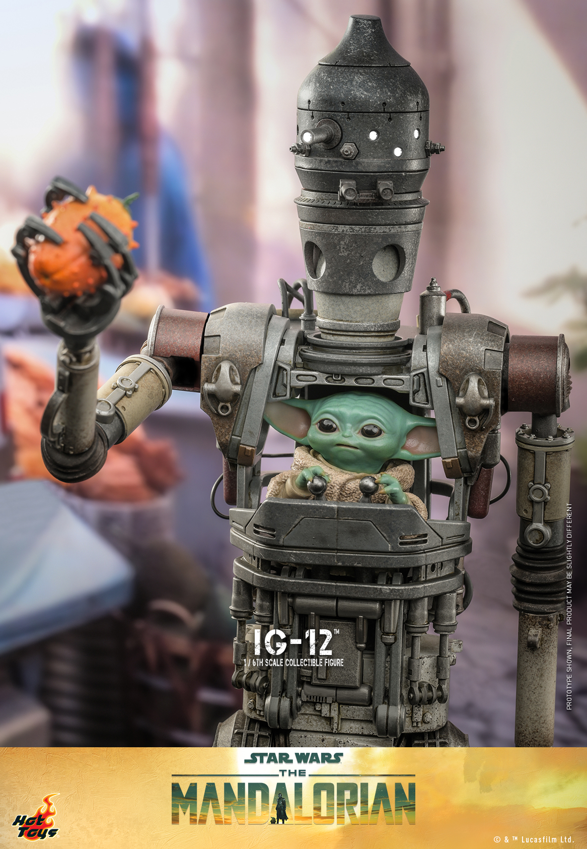 Hot Toys TMS104 1/6 Star Wars: The Mandalorian™ - IG-12™