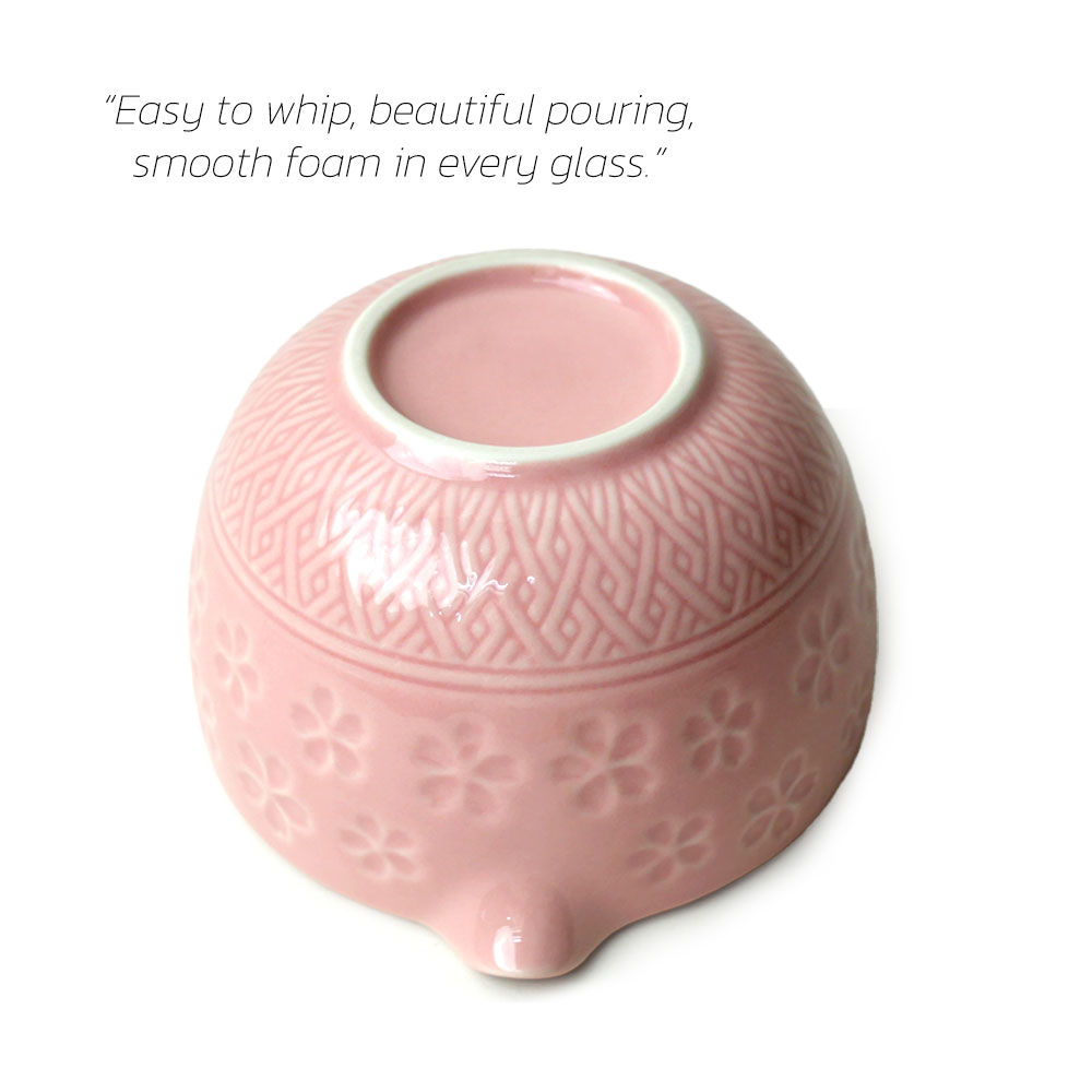 ชามมัทฉะ Chawan มีปากเท | ชามรินสไตล์ญี่ปุ่น