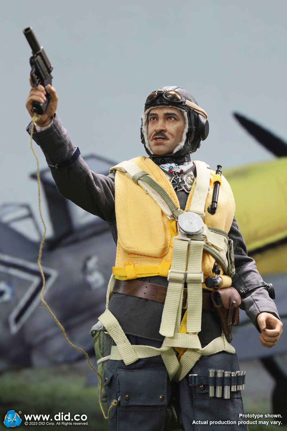 DID D80165 1/6 WWII German Luftwaffe Ace Pilot - Adolf Galland