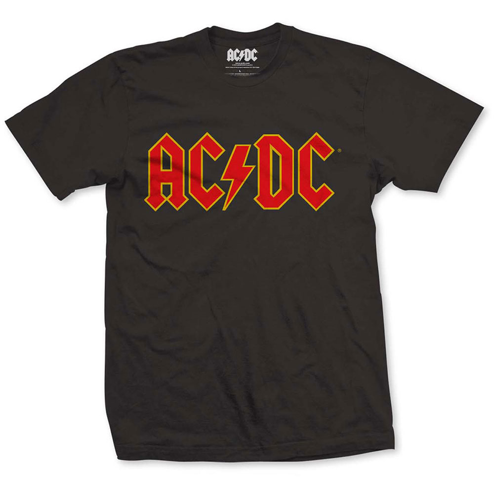 AC/DC Unisex T-Shirt: Logo BLACK