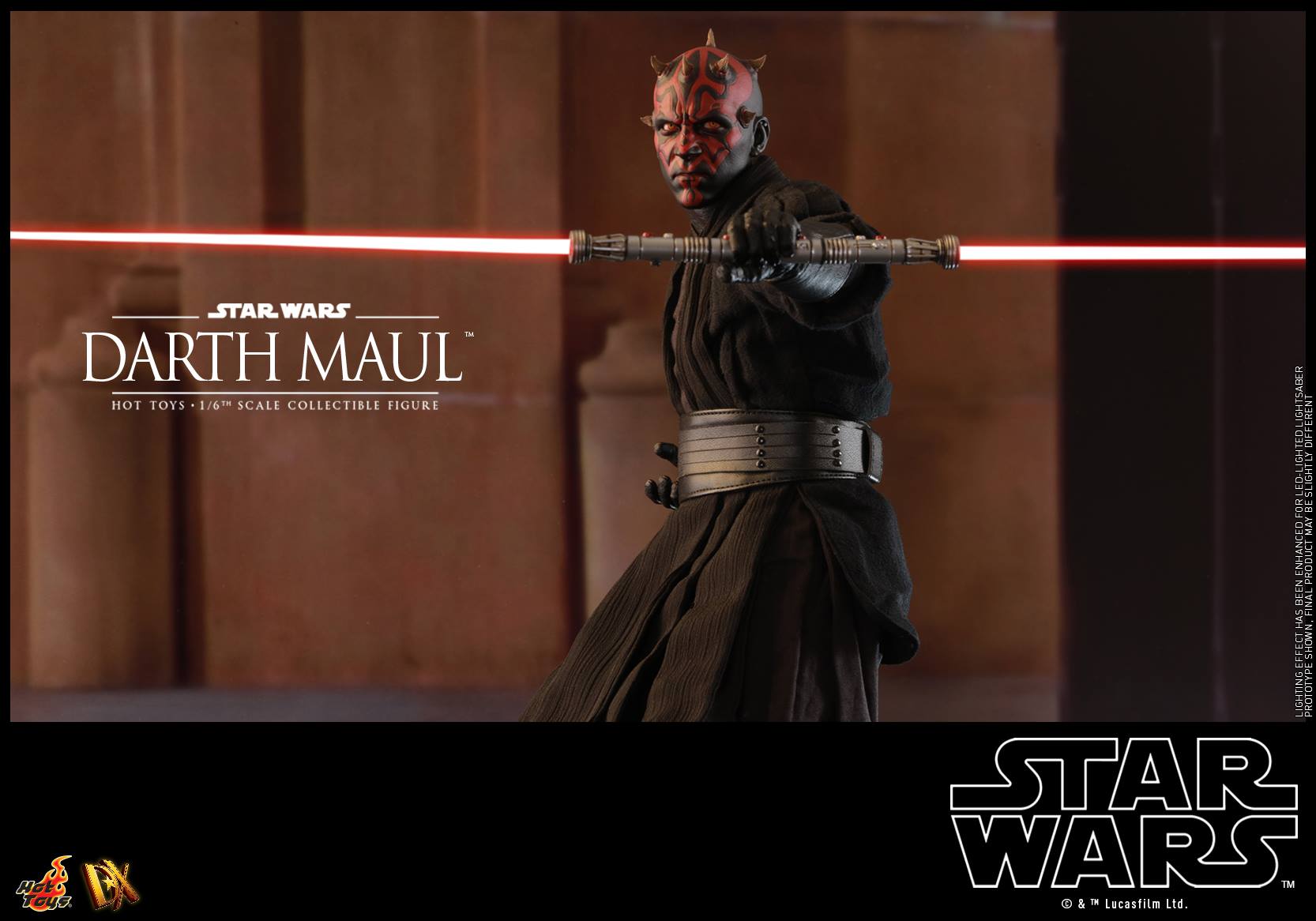 Hot Toys DX16 STAR WARS EPISODE I: THE PHANTOM MENACE - DARTH MAUL (Special Edition)