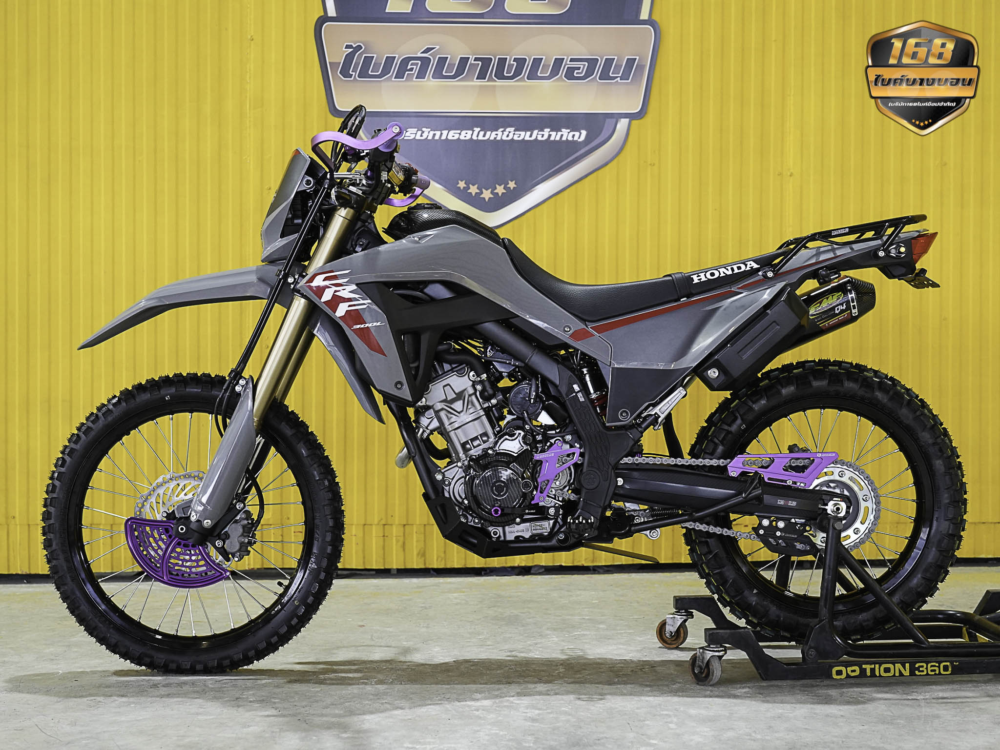 NEW Honda CRF300 L 2025 (รถป้ายเเดงเเต่งให้ครบ สด-ผ่อน )