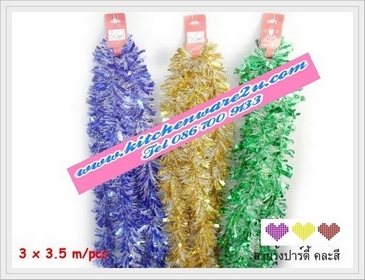 P04551 สายรุ้งปาร์ตี้ คละสี ราคาส่งต่อโหล: 12 อัน (180 บ/โหล ส่ง 15 บาท ขายส่งทุกอย่าง 20 บาท)