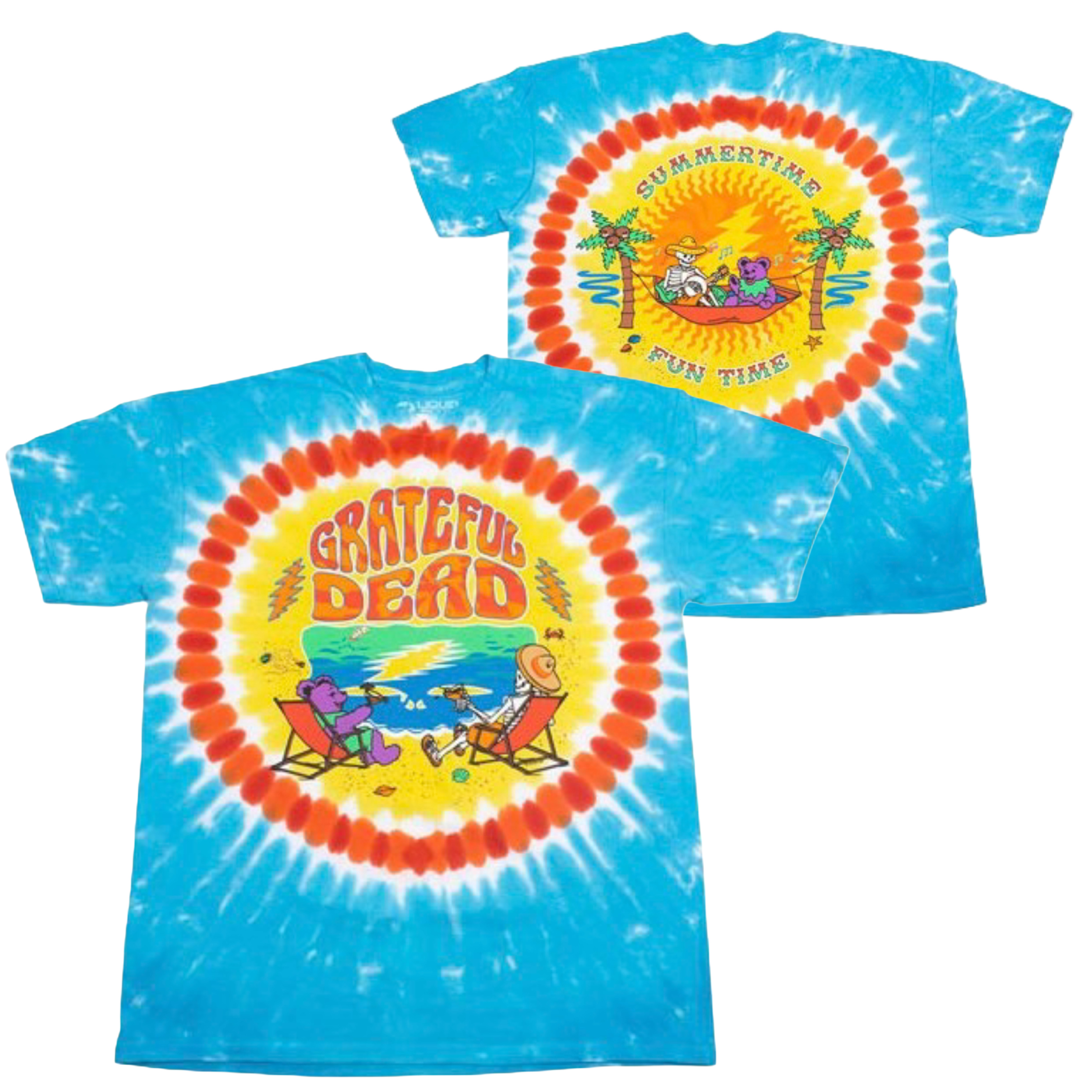 🇺🇸[PREORDER] เสื้อวง GRATEFUL DEAD T-SHIRT รวมลายสุดฮิต ลิขสิทธิ์แท้ LIQUID BLUE จาก USA