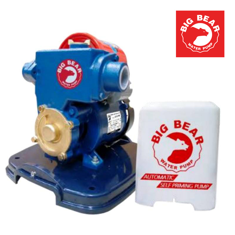 ปั๊มน้ำเปลือยอัตโนมัติ รุ่นมีฝาครอบ Automatic Pump ขนาด 370 วัตต์
