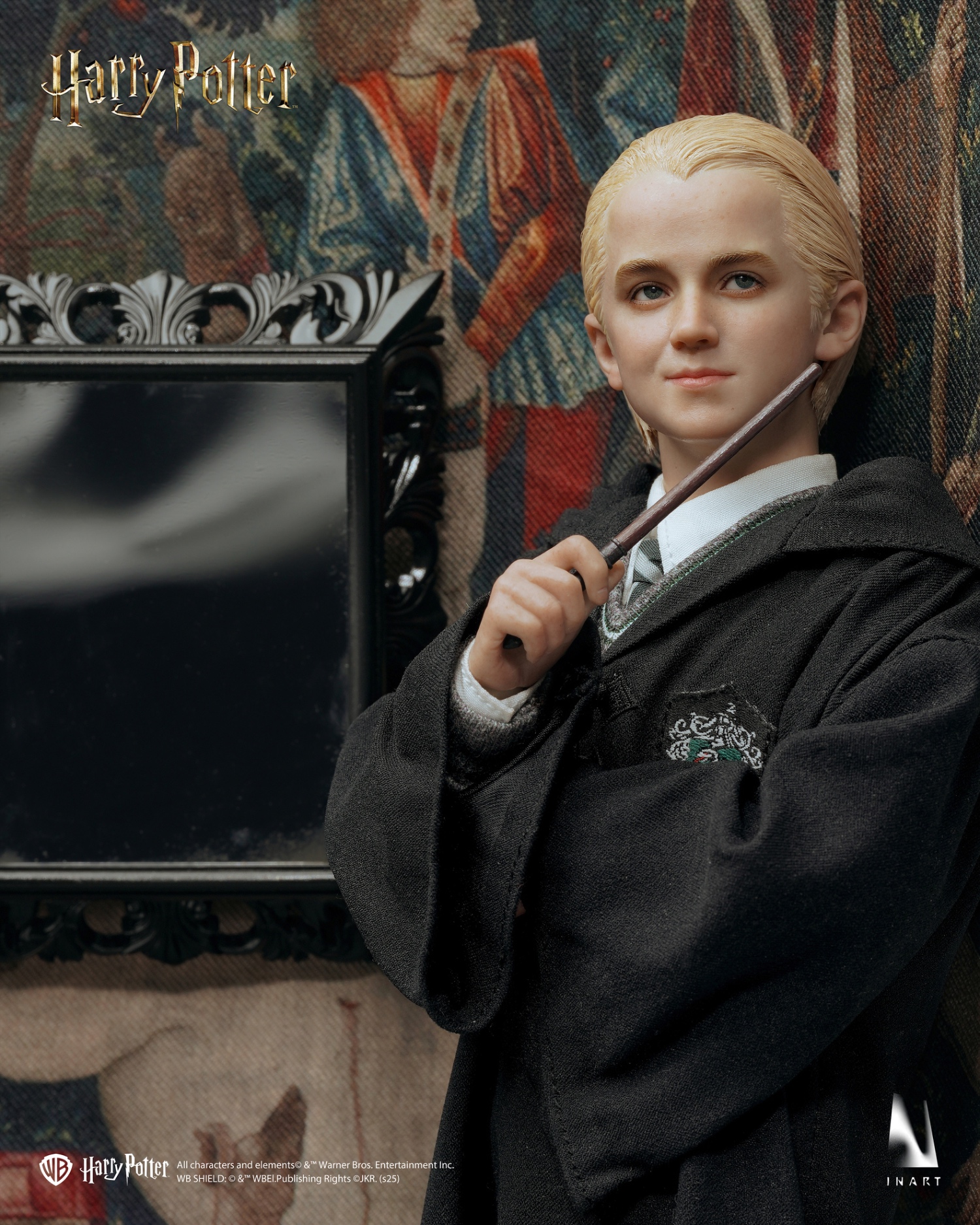 จำนวนจำกัด INART AG-A019D1 Harry Potter and the Sorcerer's Stone - Draco Malfoy (Deluxe Version) [Hair Transplant Head Sculpt]