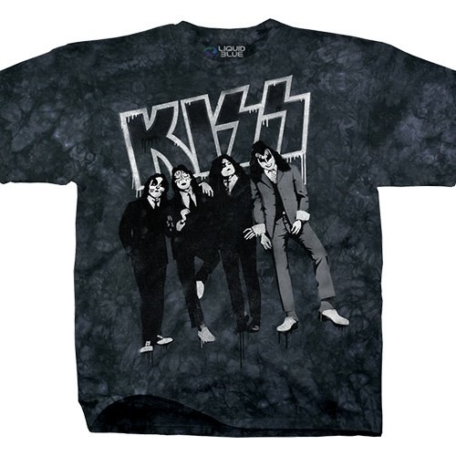 🇺🇸[PREORDER] เสื้อวง KISS T-SHIRT รวมลายสุดฮิต ลิขสิทธิ์แท้ LIQUID BLUE จาก USA