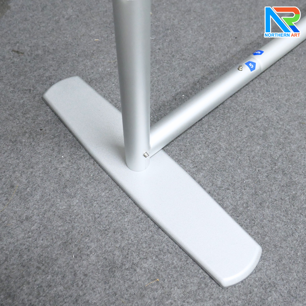 แบคดรอปผ้า (Fabric Backdrop) รุ่นตรง Savvy ขนาด (H)180 x (W)120-1000 cm. โครงอะลูมิเนียม ถอดประกอบได้ แถมฟรี! กระเป๋าใส่อุปกรณ์ 1 ใบ