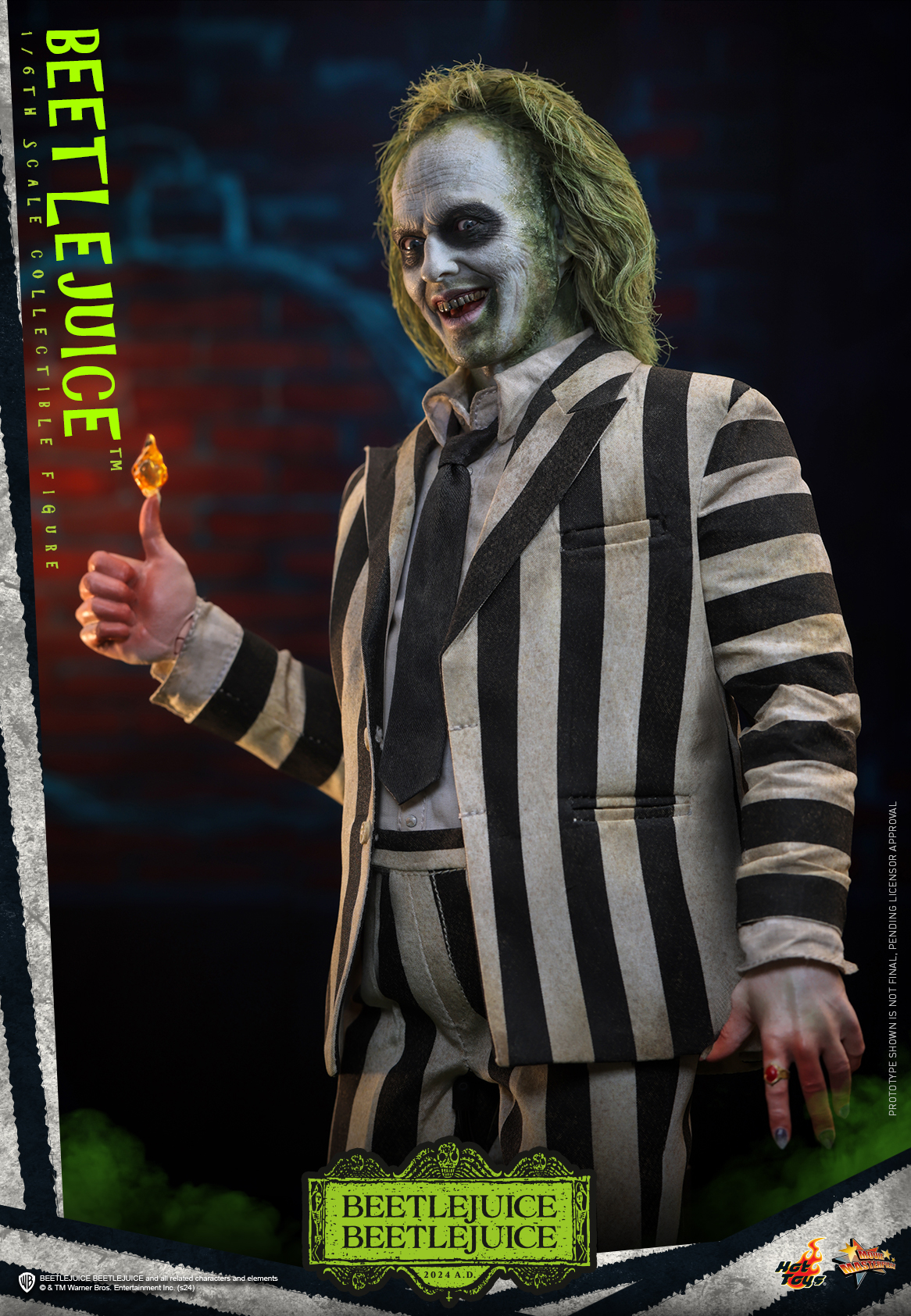 Hot Toys MMS767 Beetlejuice Beetlejuice - Beetlejuice