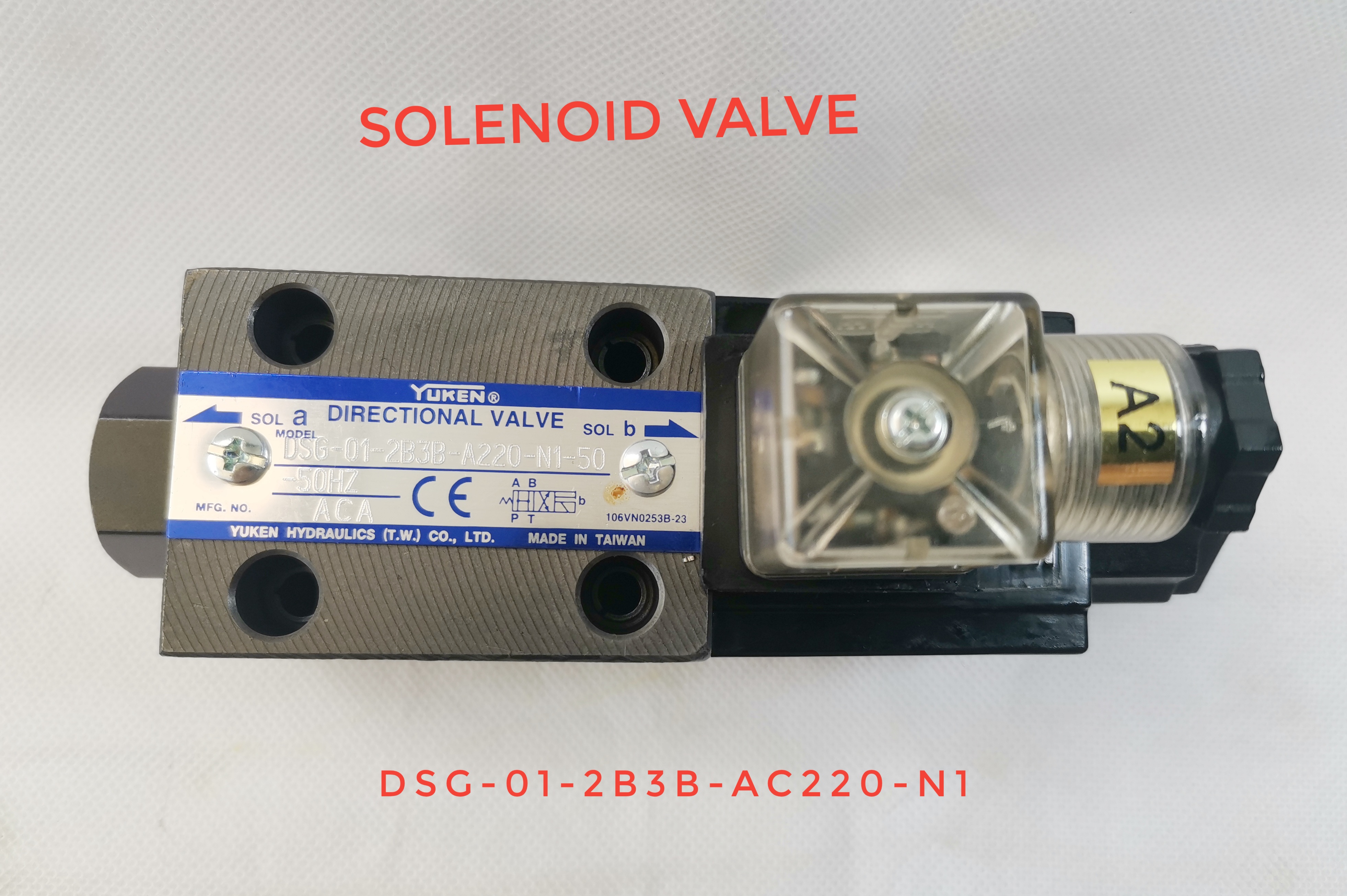 Solenoid valve hydraulic DSG-01-2B3B-AC220V-N1