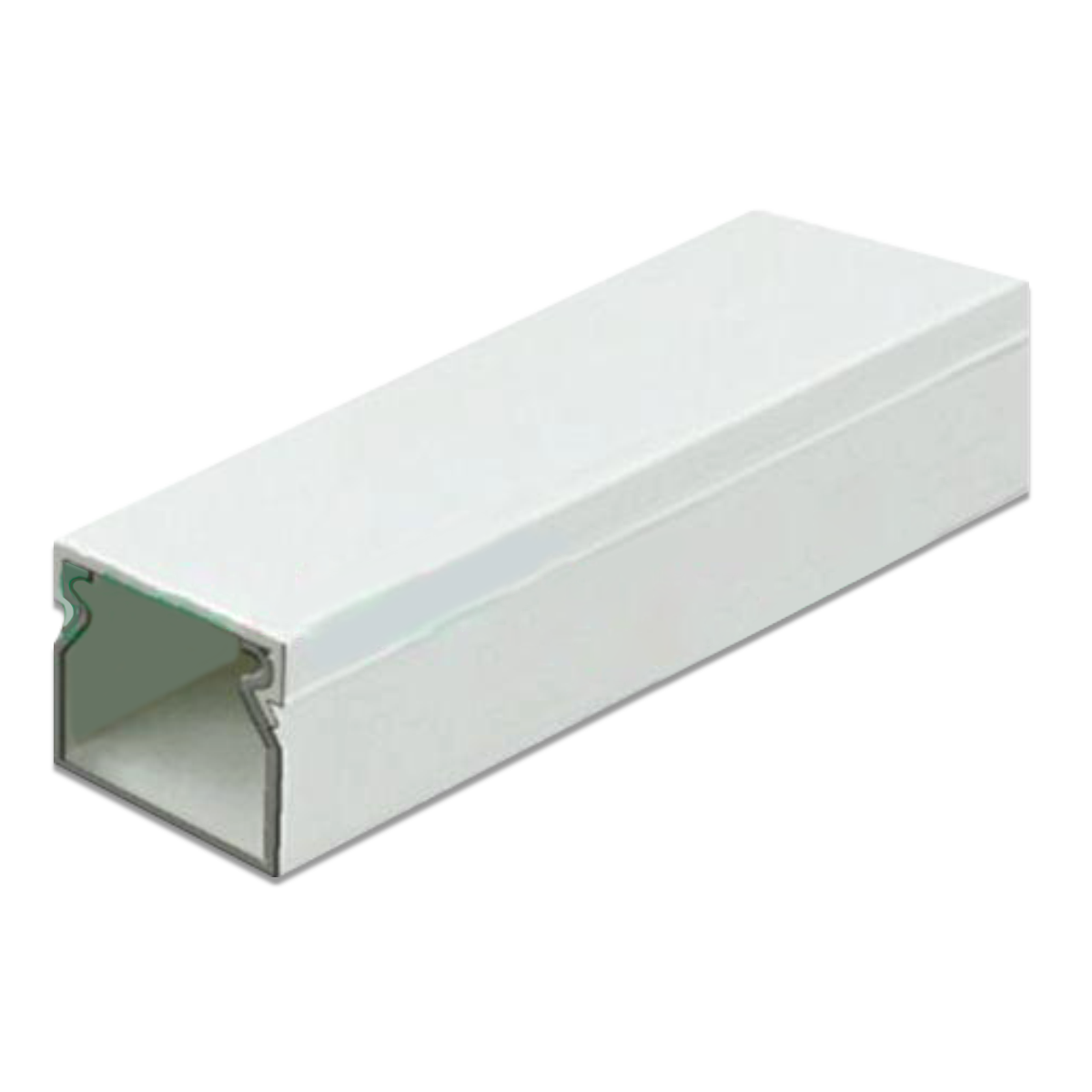 รางเก็บสายไฟเเบบทึบ NANO (วายเวย์) NNWW80100W (6เส้น/กล่อง)