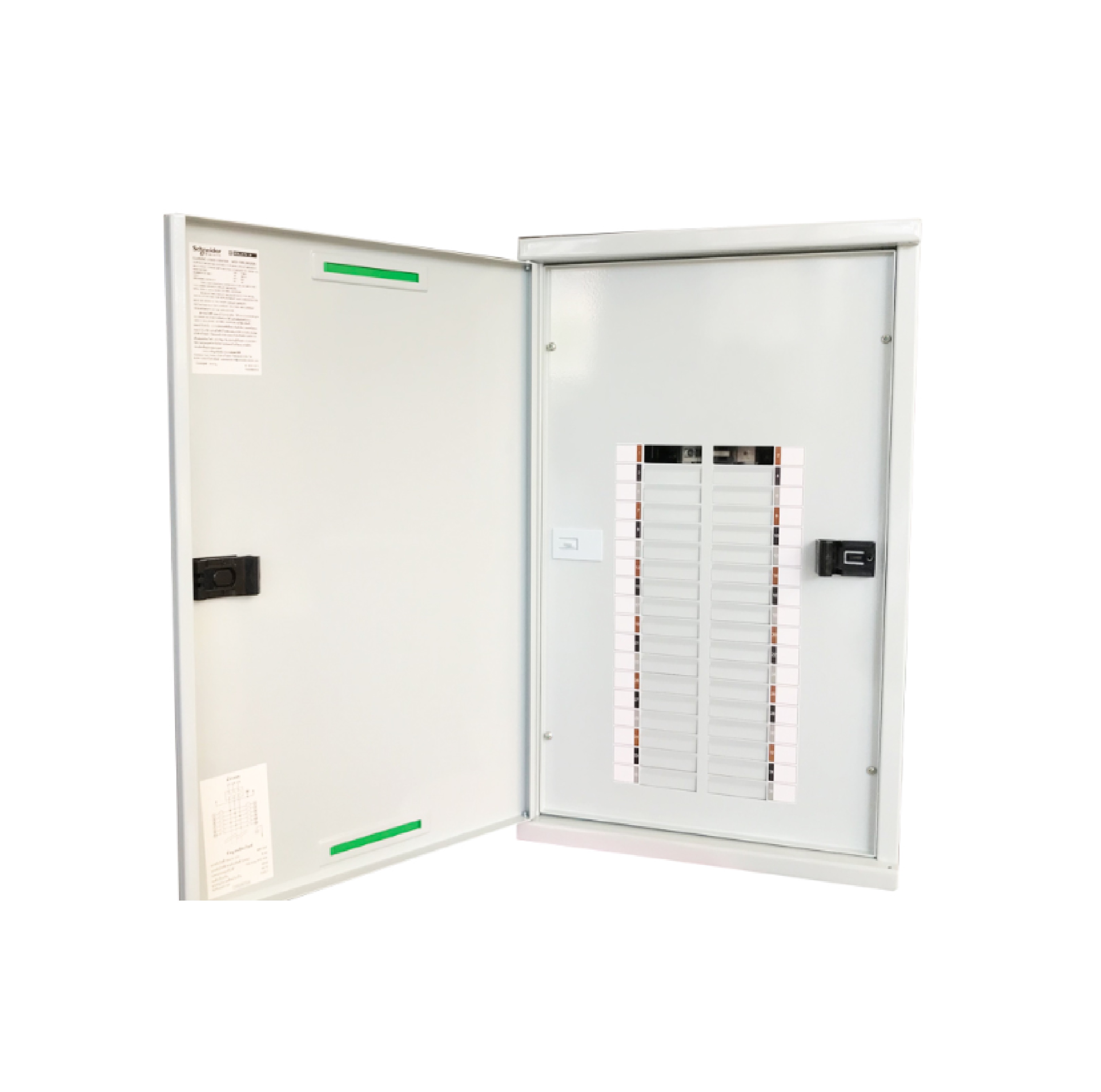 Schneider ตู้โหลดเซ็นเตอร์ MAIN LUG รุ่น QO3-100L30G/SN บาร์ 100 3 เฟส 30 ช่อง แบบไม่มีเมน 30 ช่อง
